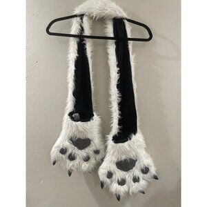 cat paws costume anime all white something special one size